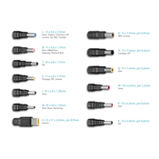 Avacom  QuickTIP 90W - univerzalni adapter za prenosnike + 13 priključkov