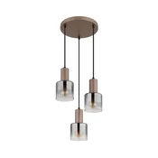 Globo 54318-3HR - Viseci luster WALTON na sajli 3xE27/40W/230V
