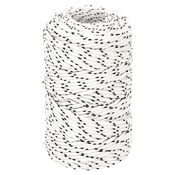 Pleteni brodski konop bijeli 2 mm x 100 m poliesterski