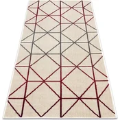 Rugsx Preproga GINA 21242561 geometrijski bež/rdeča 80x150 cm Bež