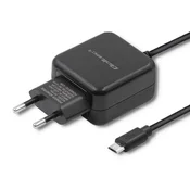Qoltec stenski polnilnik 12W | 5V | 2,4A | mikro USB