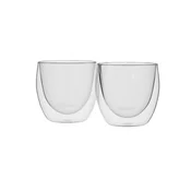 Set of 2 glasses, double-walled, 80 ml - Zokura