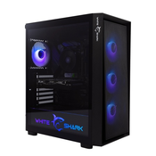 White Shark gcc 2401 warhead - 3 black 4 fans pc case