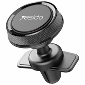 Yesido - Avtomobilsko držalo (C61) - magnetno držalo za mobilni telefon za zračnik - črno