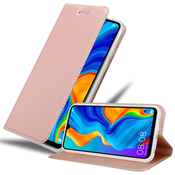 Cadorabo Cadorabo Ohišje, združljivo z Huawei P30 LITE v klasična rožnata zlata - Zaščitni ovitek z magnetnim zapiranjem, stoječo funkcijo in režo za kartice, (20558881)