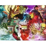 Ravensburger - Puzzle Universal Monsters - 2 000 dijelova