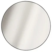 shumee OKROGLO OGLEDALO Navira ČRNI KOVINSKI OKVIR 55cm