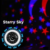 Mini bluetooth muzicka lampa Starry Sky