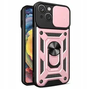 1 to 3 Ovitek Hurtel Armor S Stojalom In Ovitkom Za Iphone 15 Plus Camshield Armor