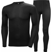 Helly Hansen Termo donje rublje Mens HH Comfort Lightweight Base Layer Set Black L