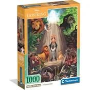 Clementoni CLEMENTONI CLE sestavljanka 1000 kompaktnih Levji kralj 39902