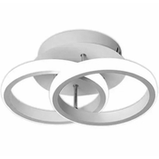Moderna stropna nadometna LED svetilka 20W bela 26cm krogi