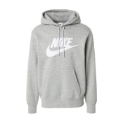 Nike Sportswear Majica CLUB pegasto siva/bela