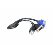 SuperMicro 11,5CM KVM/SUVI 36 PIN DO 9 PIN/15 PIN 2USB, 30/28AWG