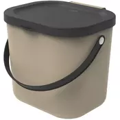 Rotho Albula Recikliran Plastični Zaboj, 6L, Cappuccino, Rotho Design