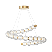Maytoni MOD555PL-L35G3K - LED Lestenec na vrvici AMULET LED/40W/230V 3000K zlata