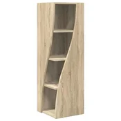 Vidaxl Kotna omarica Sonoma hrast 32x32x102cm Konstruiran les