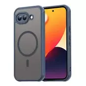 Hibridni ovitek HaloFrost II MagSafe za Google Pixel 10a - navy blue