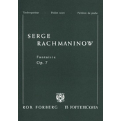 RACHMANINOV:FANTASIE DER FELS OP.7 VIERHANDING