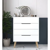 HANAH HOME Komoda Flora White