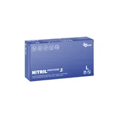 Espeon Nitril Moistcare3 Powder Free Examination Glows Dark Blue 100 ks rokavice L