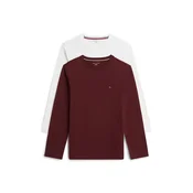 Tommy Hilfiger  majica z dolgimi rokavi otroška bombažna paket 2 kosov
