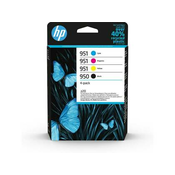 KOMPLET ČRNIL HP 950 ČRNO IN 951 CYAN/MAGENTA/RUMENA ZA OFFICJETPRO 810e (6ZC65AE) (152403)