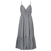 MICHAEL Michael Kors GINGHAM MIDI DRESS Večbarvna