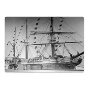 Decormat Podloga za stol Vintage ship 140x100 cm 2 cm