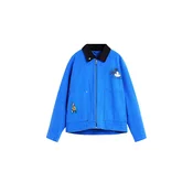 Desigual Prehodna jakna Mickey™ modra / temno rdeča / črna / bela