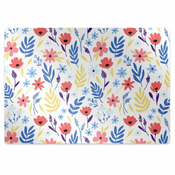 Decormat Podloga za pisarniški stol Pisane rože 140x100 cm 2 cm