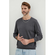 Laneni pulover Pepe Jeans MILLER boja: siva, lagani, PM702422