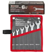 shumee Komplet 6 viličastih ključev 6-17 mm s CR-V pokrovom FK-5062P