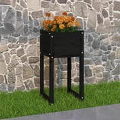 Sadilica crna 40x40x81 cm od masivne borovine