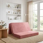Sofa na razvlacenje 120 x 67 x 45 cm Ružicasta