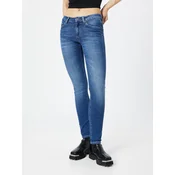 Mustang Jeans hlače Shelby 1013584 Mornarsko modra Slim Fit