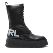 Gležnjarji KARL LAGERFELD KL42475 Črna