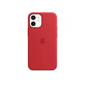 Apple iPhone 12 | 12 Pro Silikonski ovitek z MagSafe - (IZDELEK) RDEČ