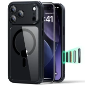 ESR CLASSIC HYBRID MAGSAFE & TEMPERED GLASS IPHONE 17 PRO MAX CLEAR/BLACK