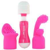 Bodywand Mini Massager With Attachments - Pink
