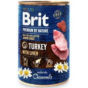 Brit Premium by Nature Dog Cons. - puran z jetri 400 g
