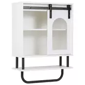 Northio Stenska kopalniška omarica 50x20x70 cm z obešalnikom za brisače