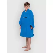 Dryrobe Towel Robe Organic Kids 5-9 Surf Poncho blue