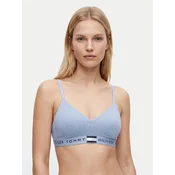 Tommy Hilfiger Trikotni nedrček UW0UW05715 Svetlo modra