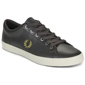 Fred Perry Baseline Leather Kostanjeva