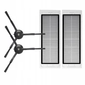 shumee Komplet krtač za HEPA filtre za RoboRock S6 /S50/S5 MAX SDJQR01RR SDJQR02RR