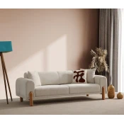 Atelier del Sofa Trosed Lyke, 228x88x75 cm, Krem