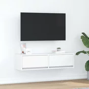 TV ormar s ladicama Bijelo 100 x 31 x 25,5 cm Konstruirano drvo