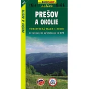 shumee Prešov in okolica, Cerkhov Mountains / Presov a okolie, Cergov. Turistična karta 1112. Izdaja 2024. Shocart