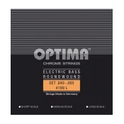 Strune za E-bas Optima 4-strunski chrome long light 680.465